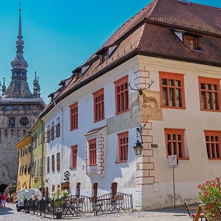 Casa Cu Cerb Hotel Sighisoara Ngoại thất bức ảnh
