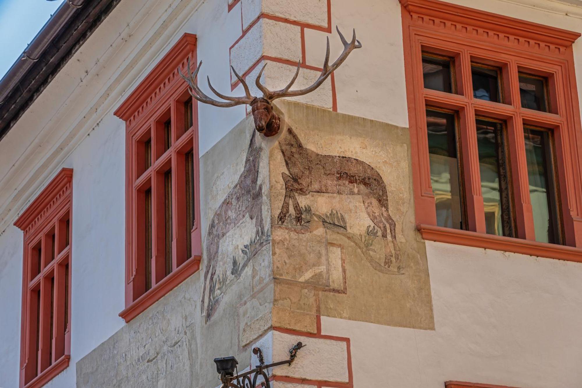 Casa Cu Cerb Hotel Sighisoara Ngoại thất bức ảnh