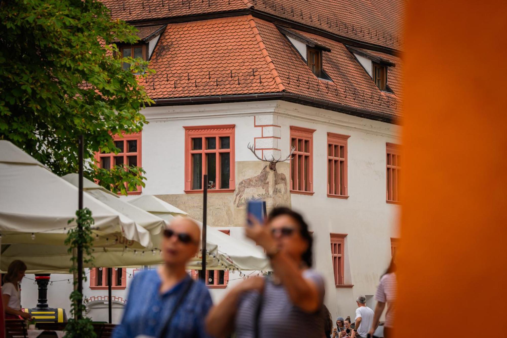 Casa Cu Cerb Hotel Sighisoara Ngoại thất bức ảnh