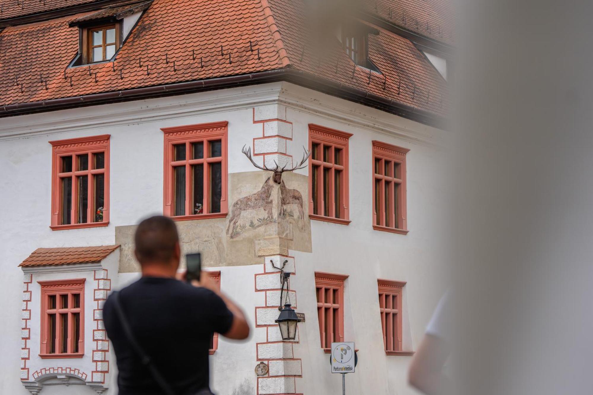 Casa Cu Cerb Hotel Sighisoara Ngoại thất bức ảnh