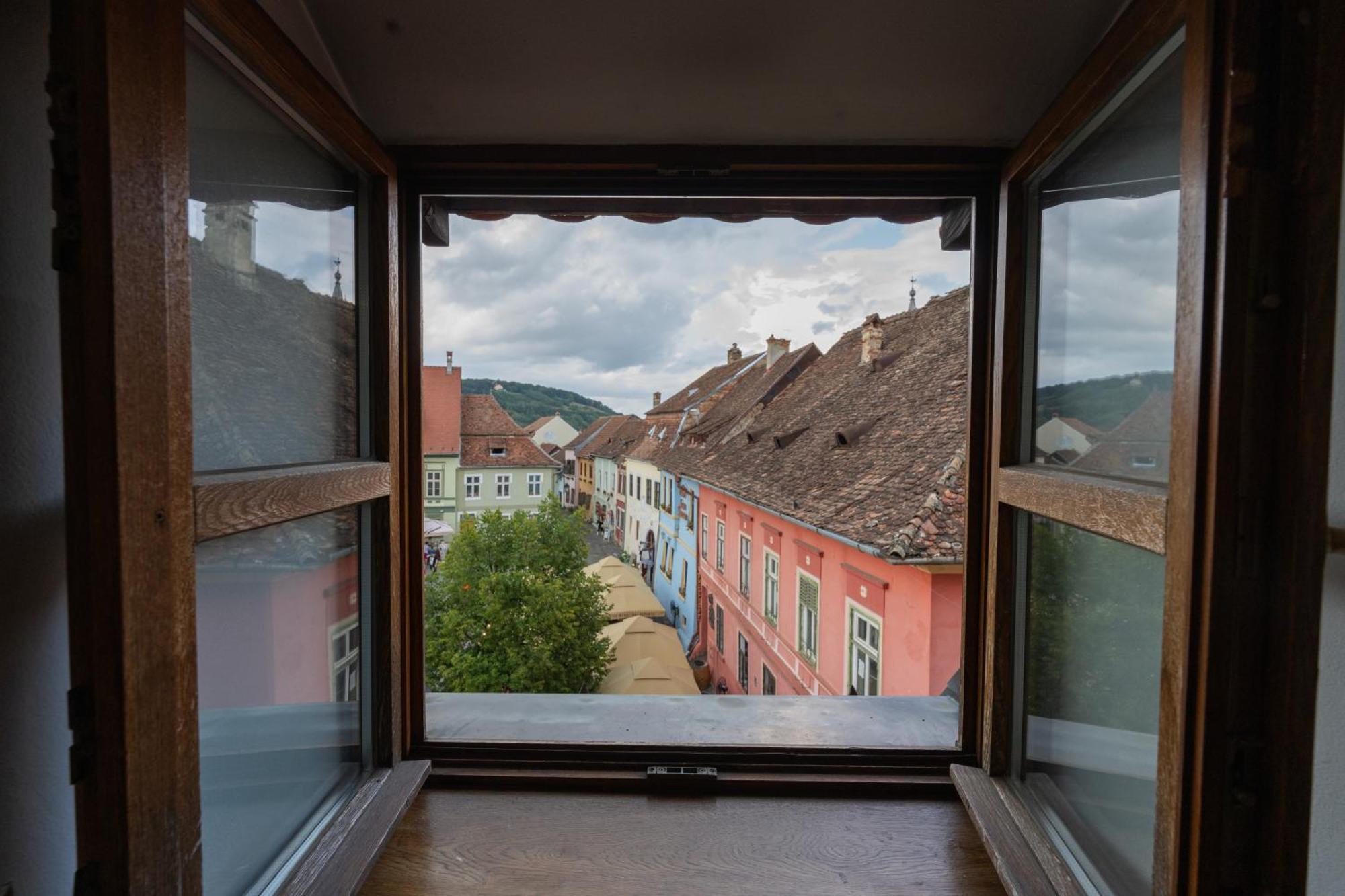 Casa Cu Cerb Hotel Sighisoara Ngoại thất bức ảnh